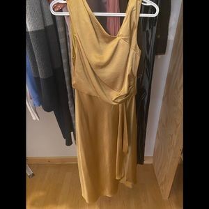 Super Elegant Golden Yellow Dress